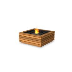 EcoSmart Eldstadsbord Base 30 - Teak / Svart / Inomhus
