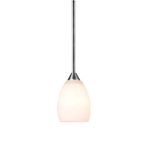 Pendel 08 psm lighting - 12V G4 / Krom / 140 cm stang + glas