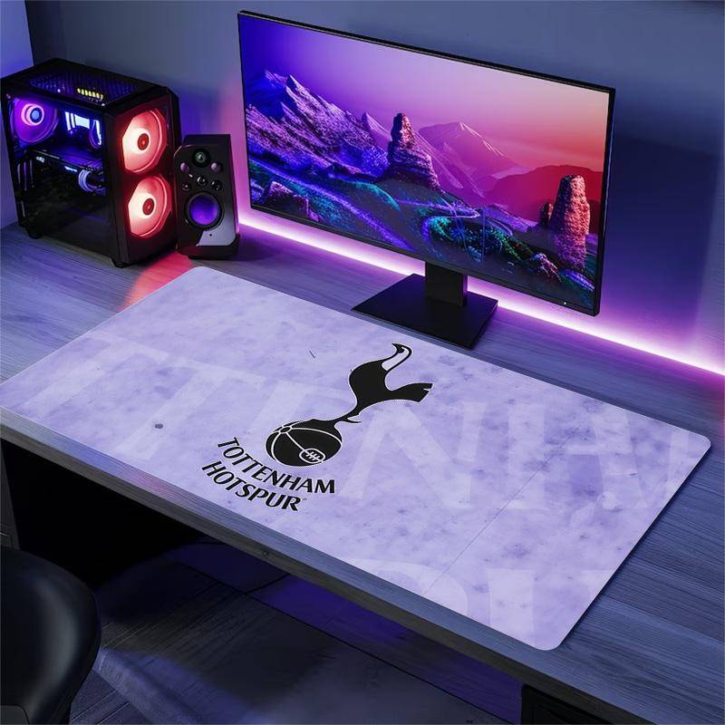 Tottenham Hotspur F.C Print  Cushion Non-slip Laptop Tablet Big Mousepad XXL Mat Mini PC Playmat With Lock edge