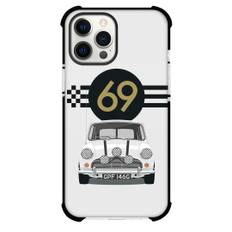 MINI Cooper Phone Case For iPhone Samsung Galaxy Pixel OnePlus Vivo Xiaomi Asus Sony Motorola Nokia - MINI Cooper S 1969 White Illustration Poster