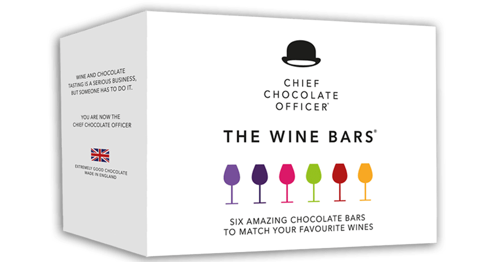 The Wine Bars mix box chocolate to wine 6x50g