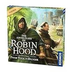 Thames & Kosmos Robin Hoods äventyr: Friar Tuck in Danger-Expansionspaket, Strategispel, Familjespel för spelkväll, kooperativa brädspel för vuxna och barn, för 2 till 4 spelare, ålder 10+