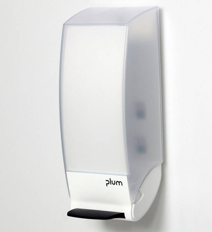 CombiPlum Vit/Blå Dispenser 1000 ml för Hudkräm Tvål Handsprit
