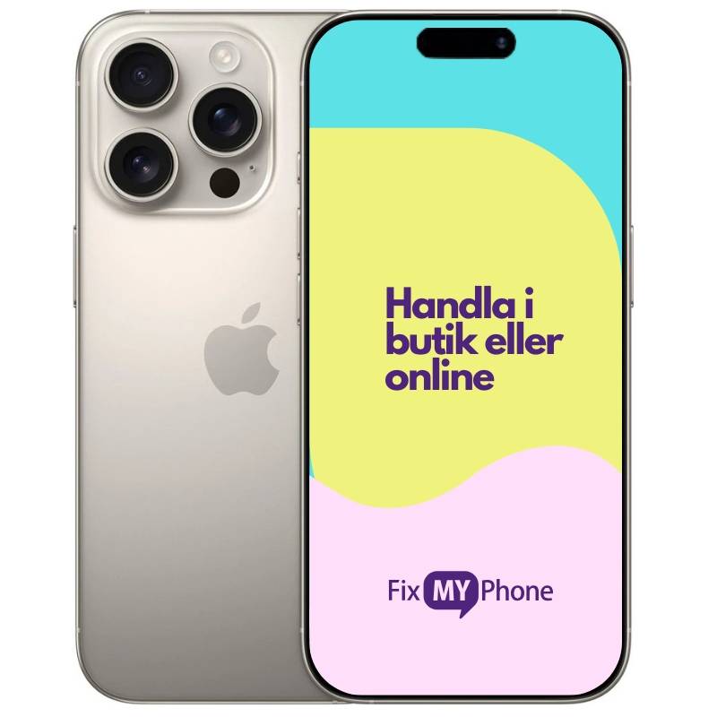 iPhone 16 Pro Max Begagnad Naturlig Titanium 512 GB Premium