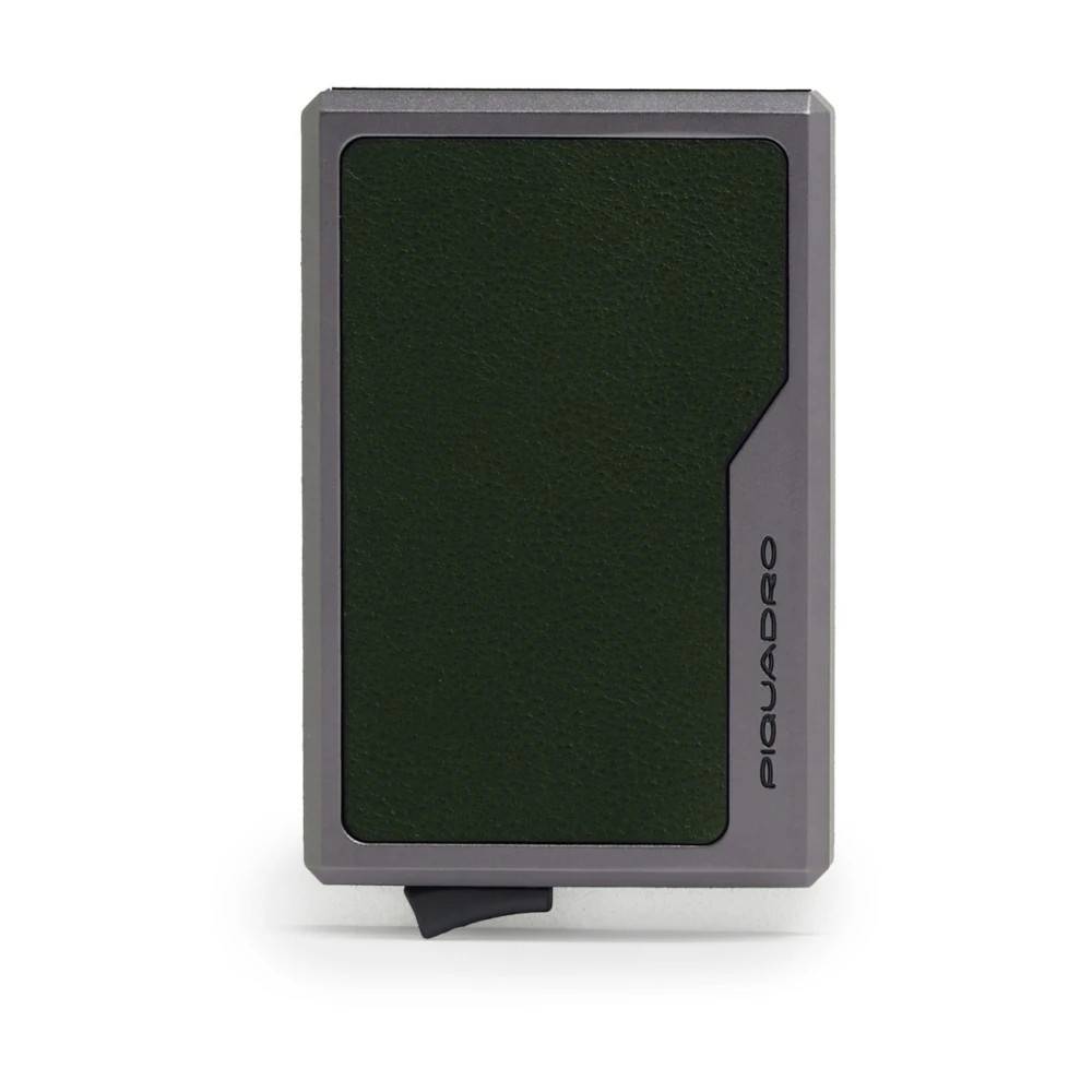 Piquadro, Accessoarer , Herr, ONE Size, Läder, MagSafe Pop-up Korthållare