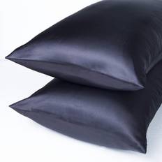 TEMU 2pcs Satin Pillowcase (without Pillow ), And Smooth, Fade-resistant Pillow Cover, And Hair