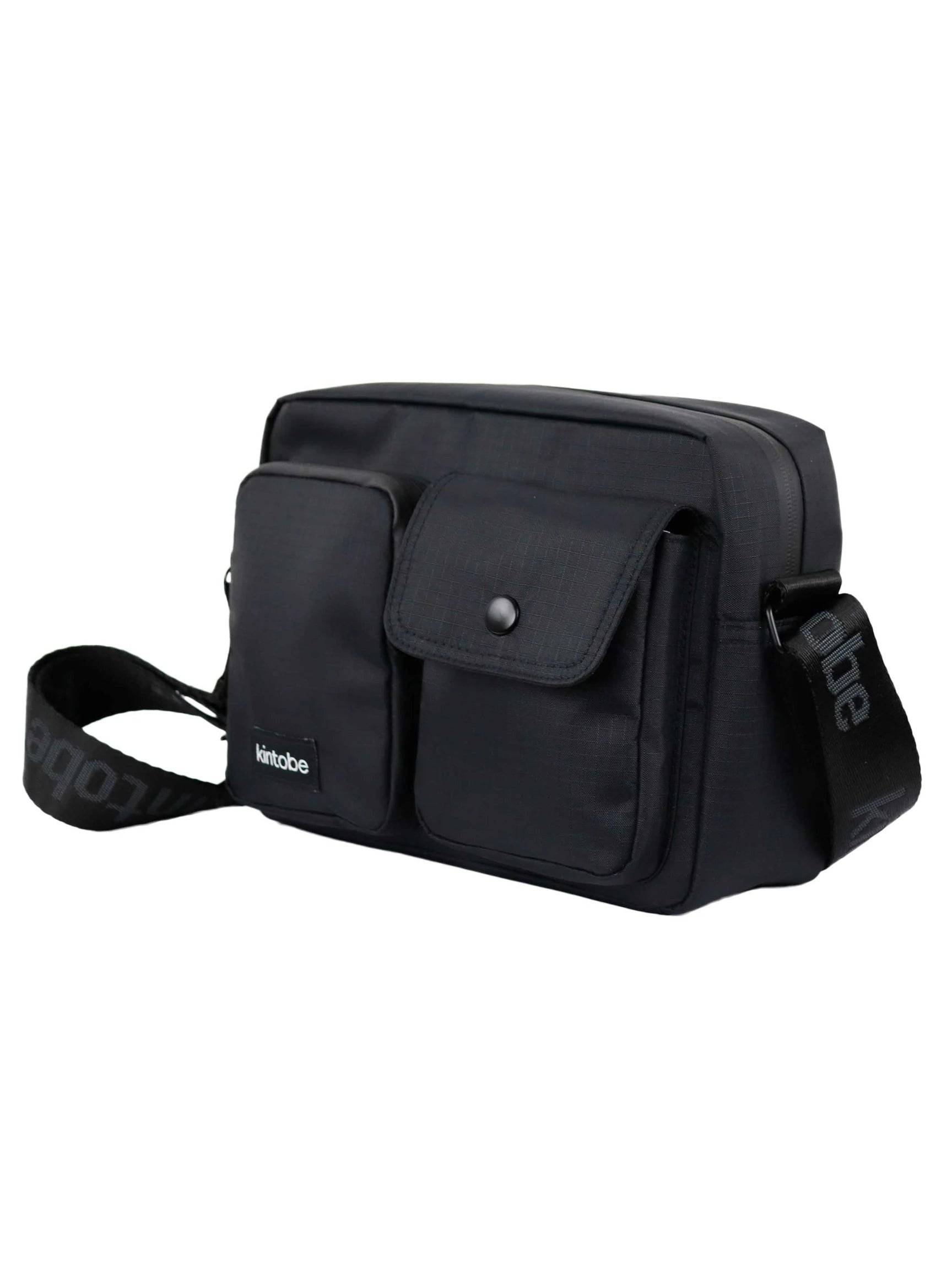 Crossbody bag 'Miles' (jet black)