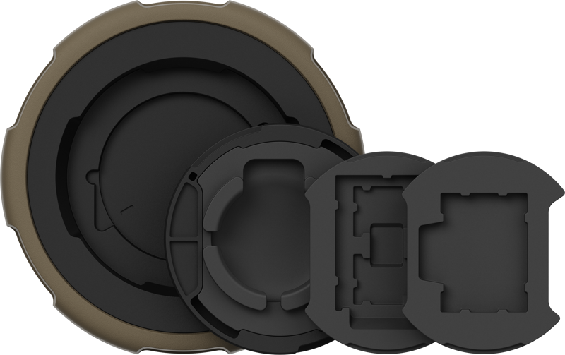 PolarPro Defender Pro Large 81-90mm lens diameters Forest