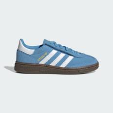 Handball Spezial snøresko med komfortlukning og elatiksnørebånd til børn - Light Blue / Cloud White / Gum - 31 1/2