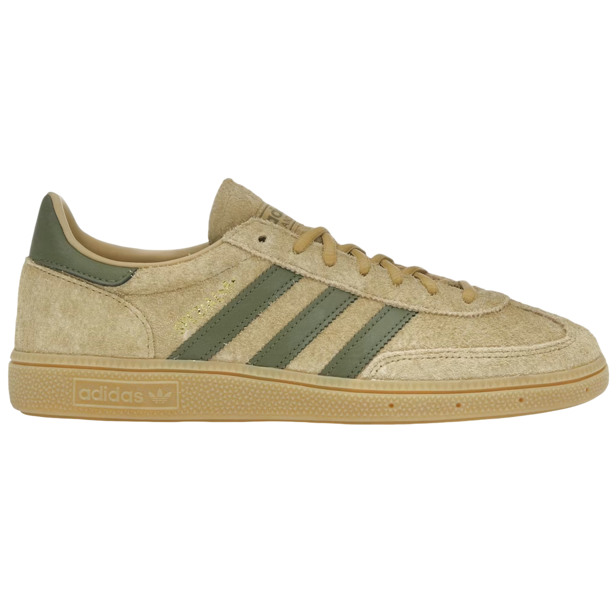 Adidas Handball Spezial Golden Beige Focus Olive - 49 1/3