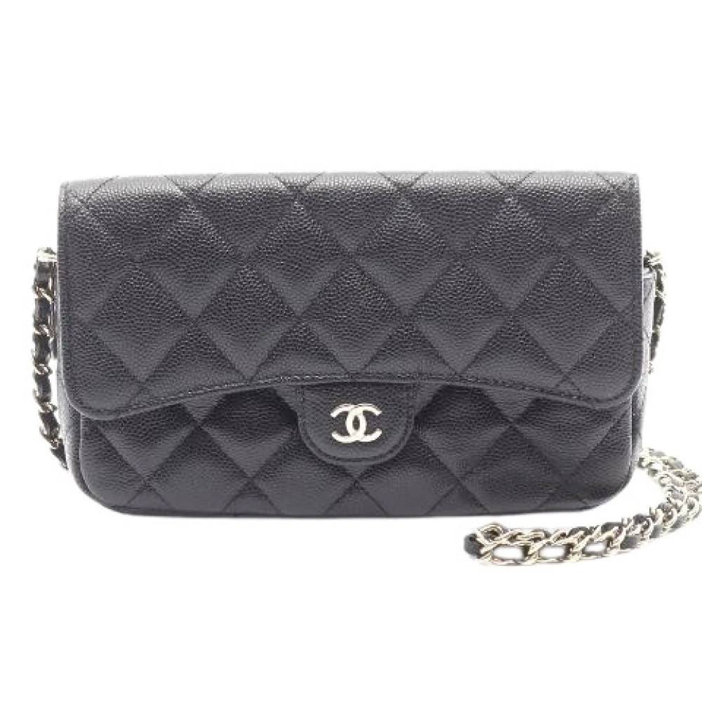 Chanel Vintage Pre-owned Laeder chanel-tasker - Vintage - Dame - Sort - ONE SIZE -