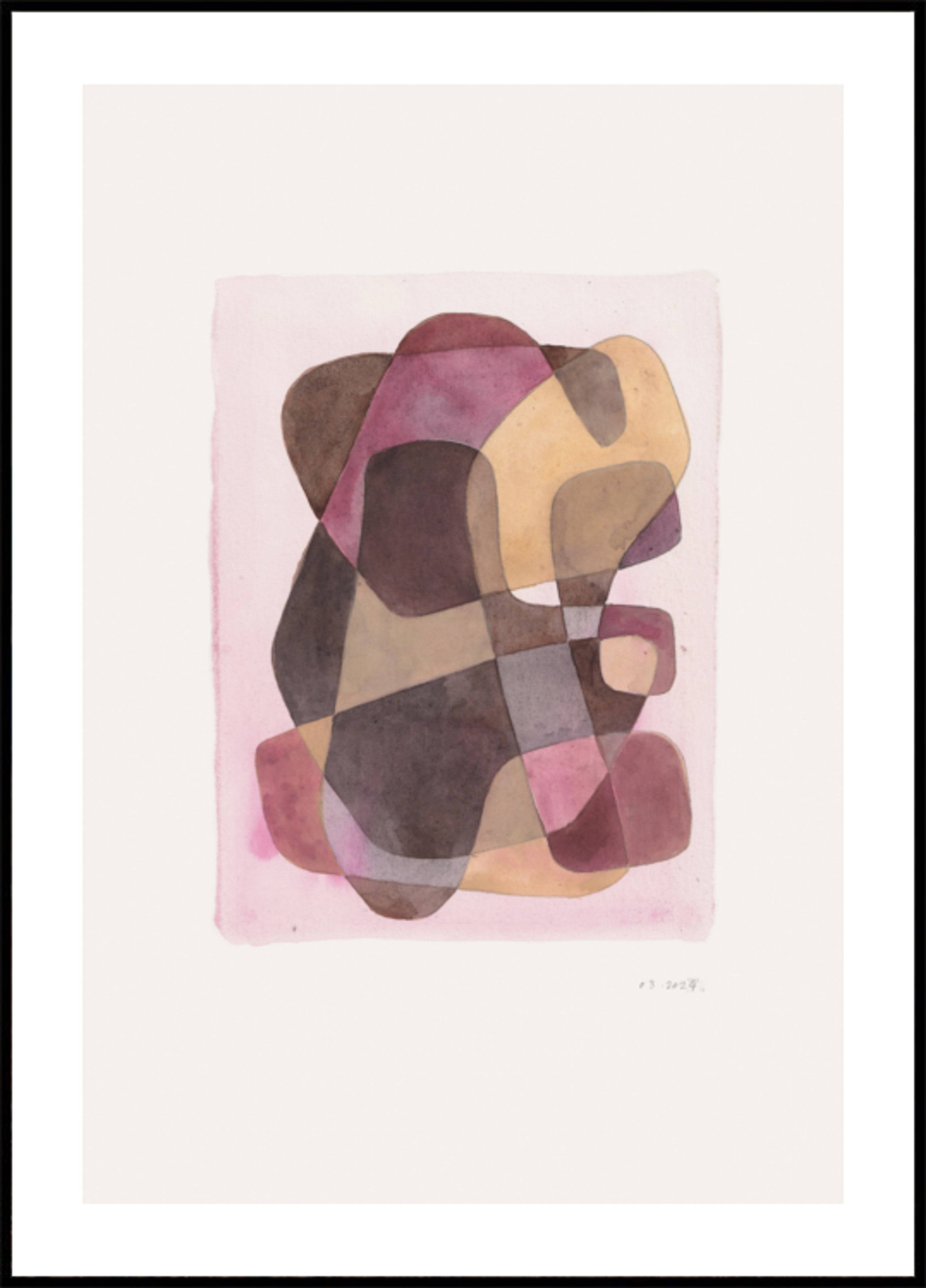 Soft Organic Abstraction (70x100) - Plakater > Osorterade verk, BD