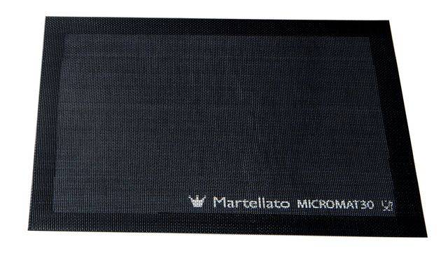 Perforeret silikonemåtte, luftmåtte, 38,5 x 28,5 cm - Martellato