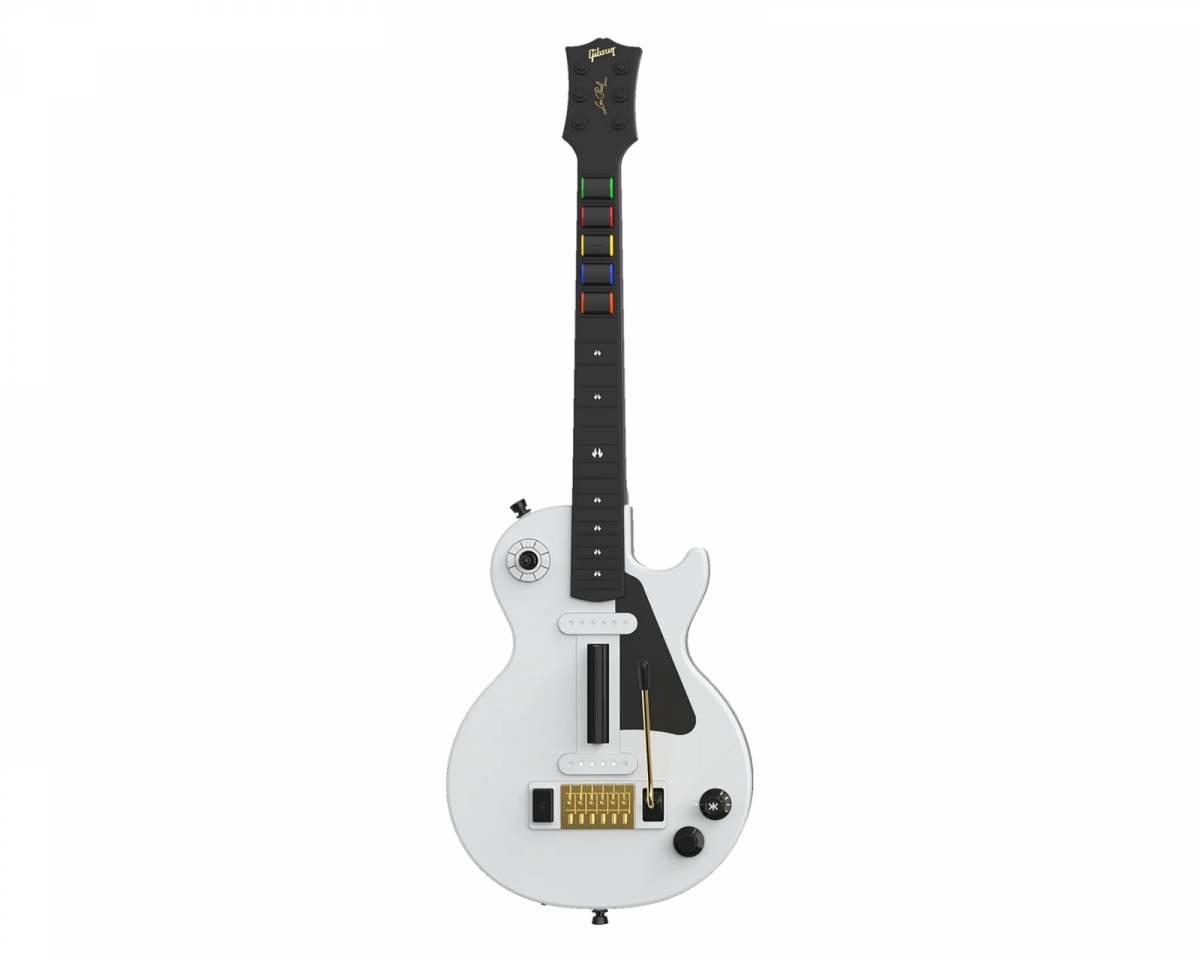 CRKD Gibson Les Paul Guitar Controller - Alpine White Pro Edition