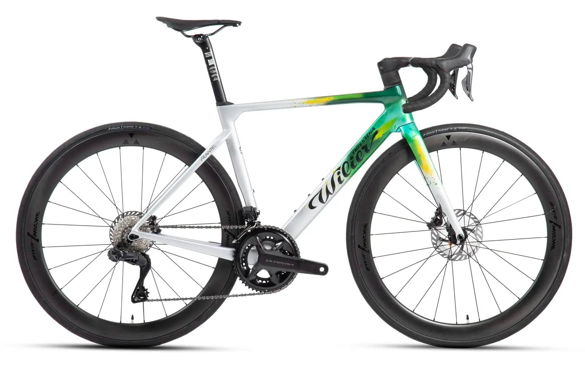Wilier Filante SL 2025 - Shimano Ultegra R8170 Di2 2x12sp - Miche SWR EVO 50 - 153 / xs / pearl green glossy