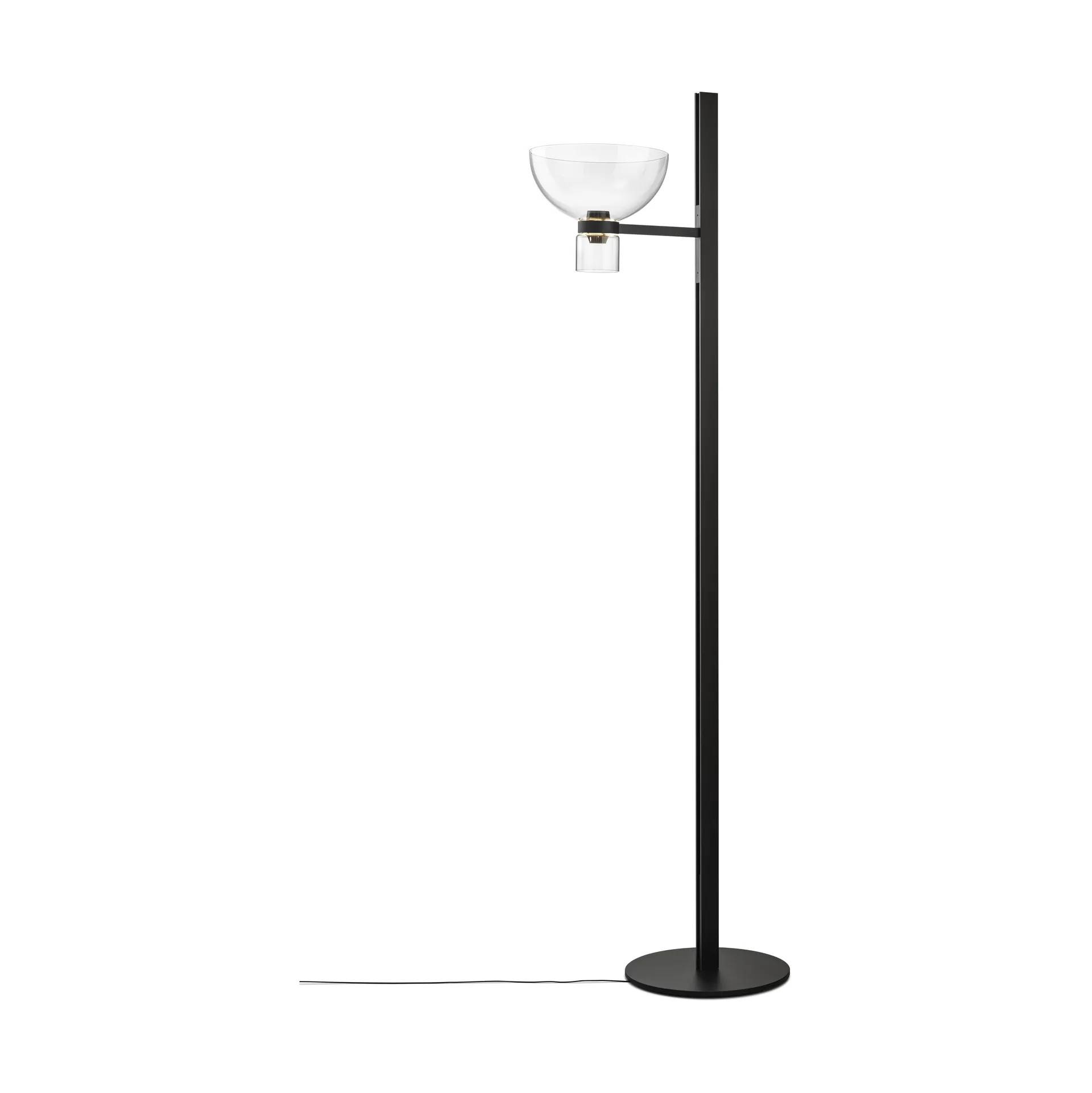 Flos Nocturne F1 bowl golvlampa - svart