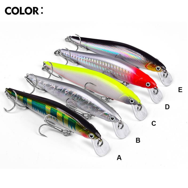 Slow Sinking Minnow Lure Ultra-long Casting Plastic Hard Bait Bionic Fake Bait Fishing Gear Special for Mandarin Fish and Bass