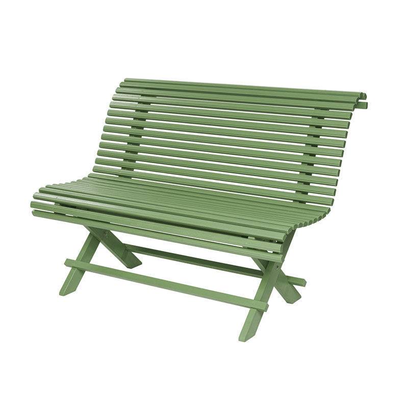 Trädgårdssoffa Sundborn - Sekelskifte - 145 cm / TH = Thottgrön