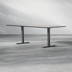 Konferensbord Modul, Storlek 220 cm, Färg Svart, Ben Svart