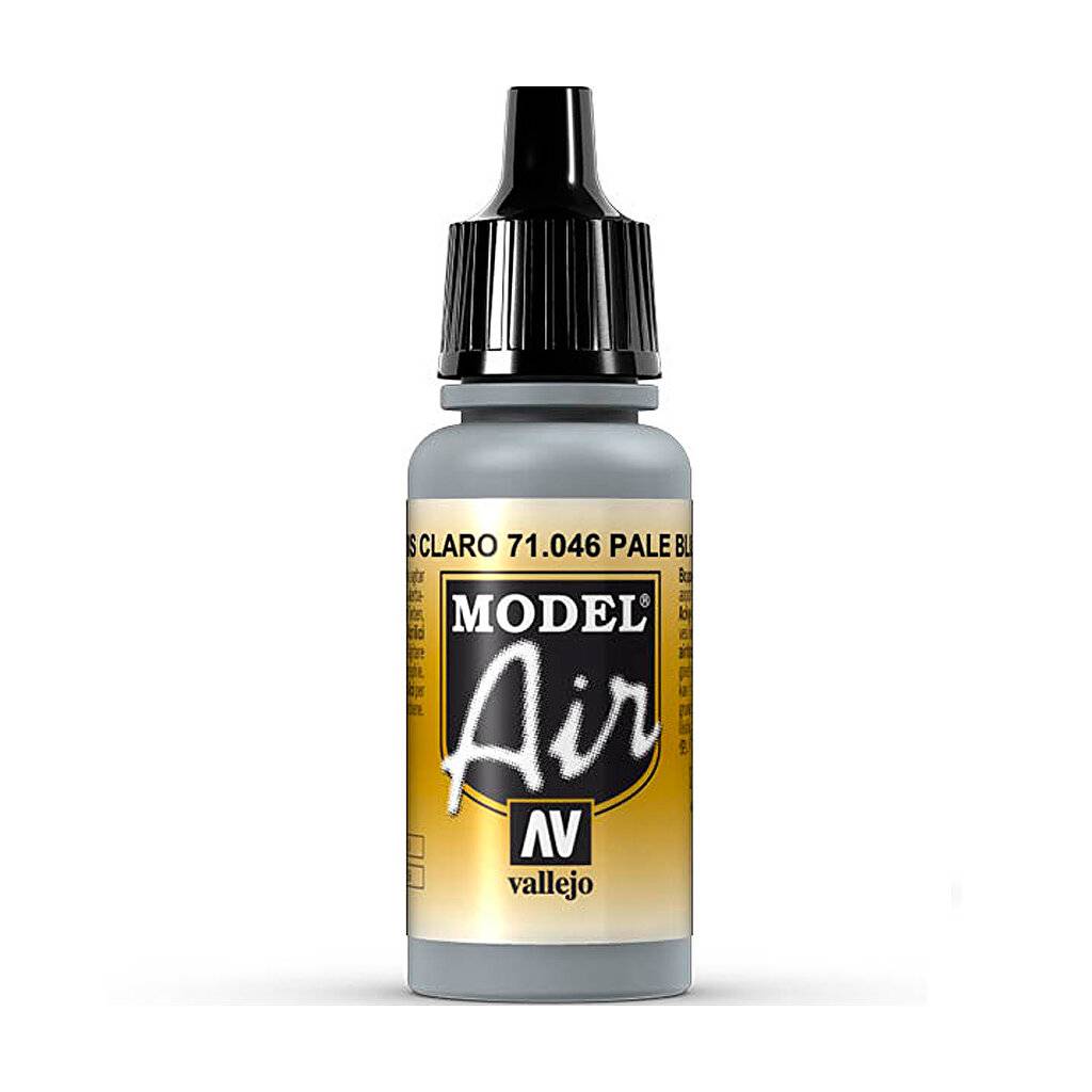 Vallejo Model Air Color, 17ml (Färg: 063 Silver RLM01)
