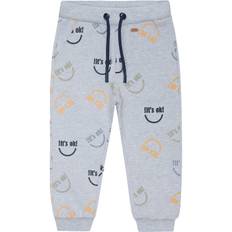 Hust and Claire Sweatpants - Gary - Pearl Grey Melange - Hust and Claire - 2 år (92) - Sweatpants