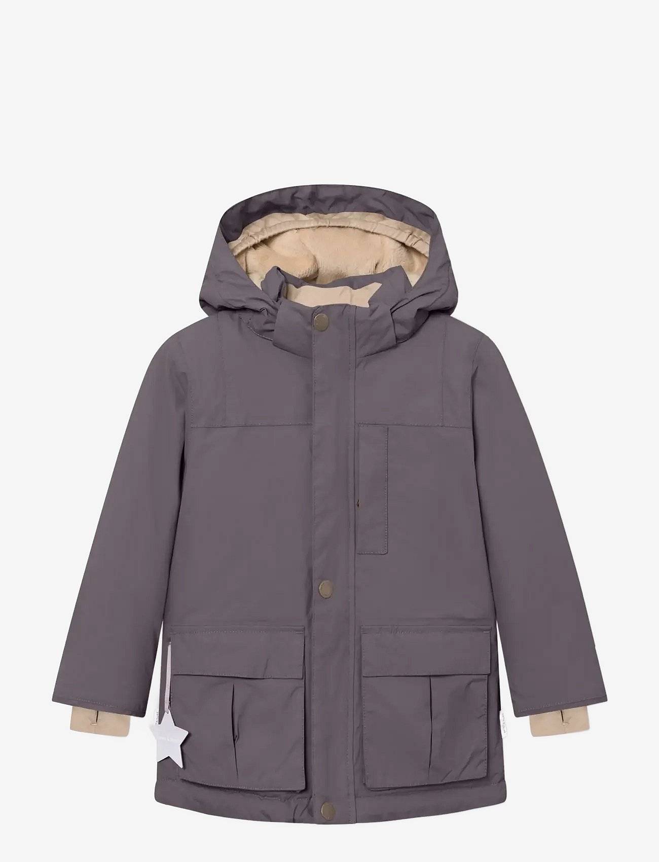 MINI A TURE Matkastorio Fleece Lined Winter Jacket. Grs - Purple - 134