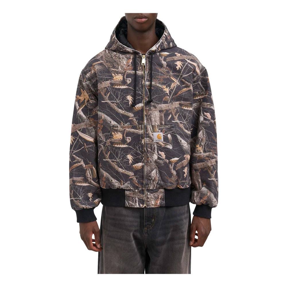 Carhartt Wip OG Active Jacket Dearborn Canvas - Jakker - Herre - Flerfarvet - M - Bomuld