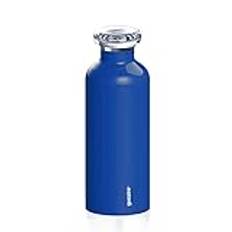 Guzzini - On The Go, ENERGY, Termos Reseflaska - Blå, Ø 7,3 x h21,2 cm | 500 cc - 116700207