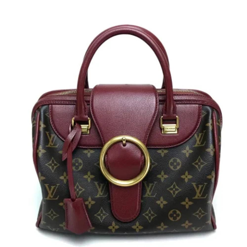 Louis Vuitton Vintage Pre-owned Stof louis-vuitton-tasker - Vintage - Dame - Brun - ONE SIZE - Tyl