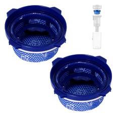 HEPA Filter tillbehör för Samsung Jet 75/70/75/60/VS9000RL mikrohandhållen trådlös dammsugare ersättningselement filter reservdelar (2 stycken)