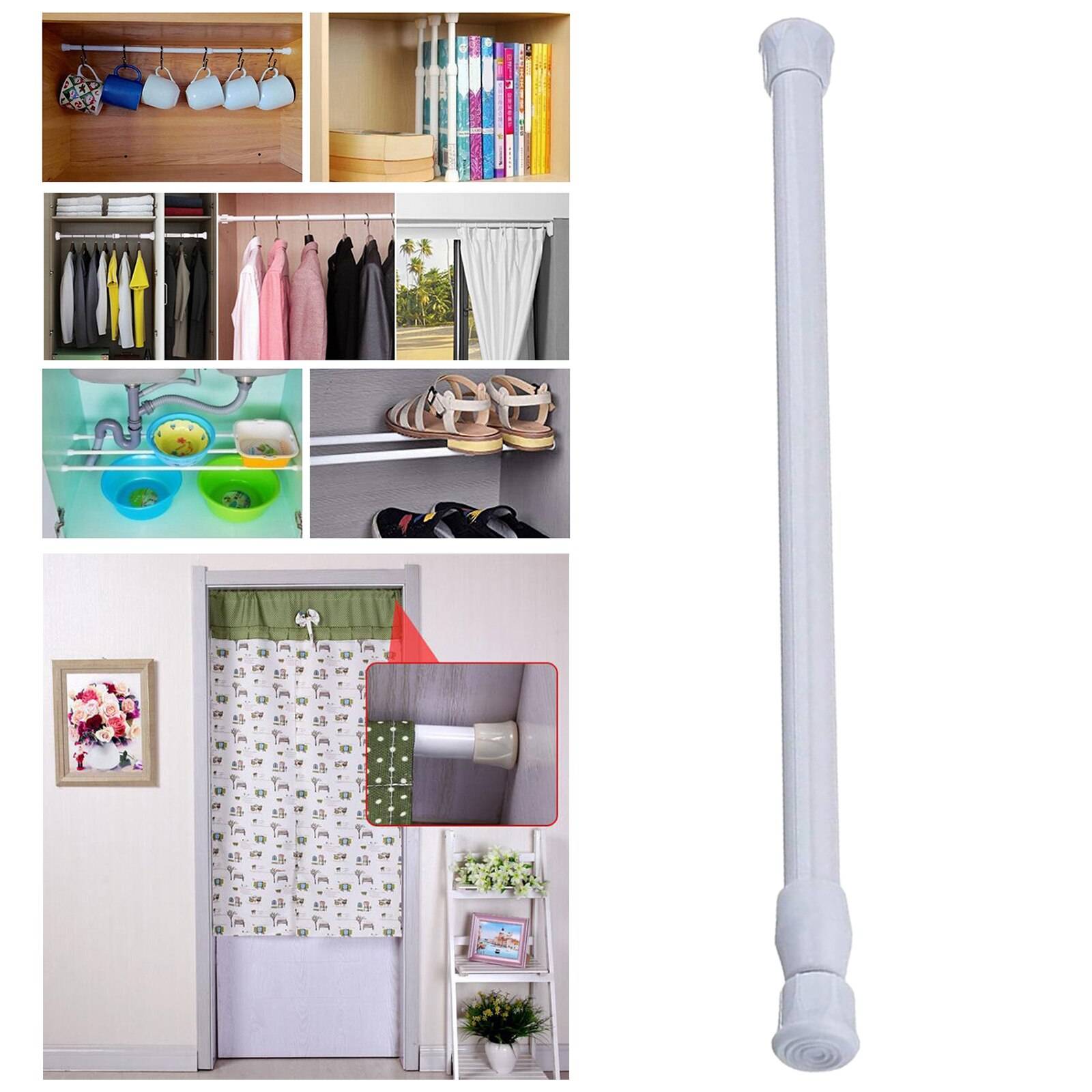 Justerbar Spännstång för Dusch - 55-90cm