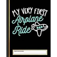 My Very First Airplane Ride Composition Notebook - Pocketbok