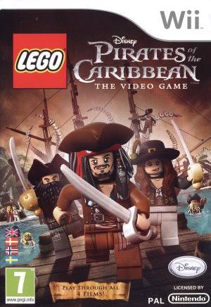 Wii - Lego Pirates of the Caribbean : The Video Game (Beg) - Endast skiva