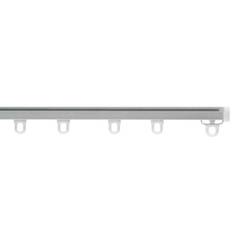 Kirsch U-skena Aluminium 175 cm