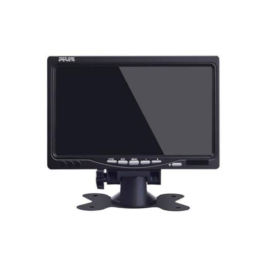 7" TFT LCD-skärm för backkamera, monitor, bil, SUV, skåpbil, lastbil