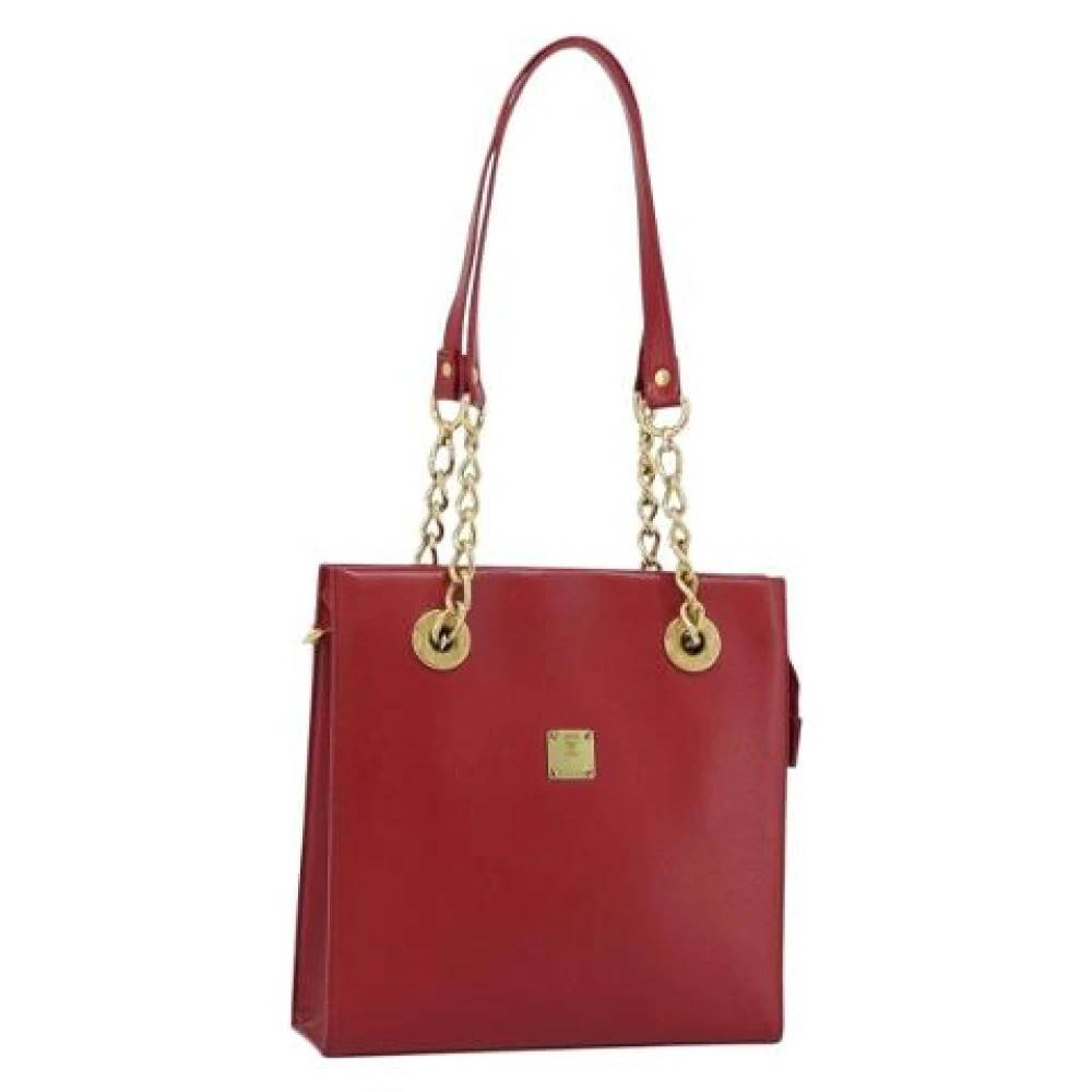 MCM Pre-owned - Pre-owned Axelväska Vintage - Dam - ONE Size - Läder