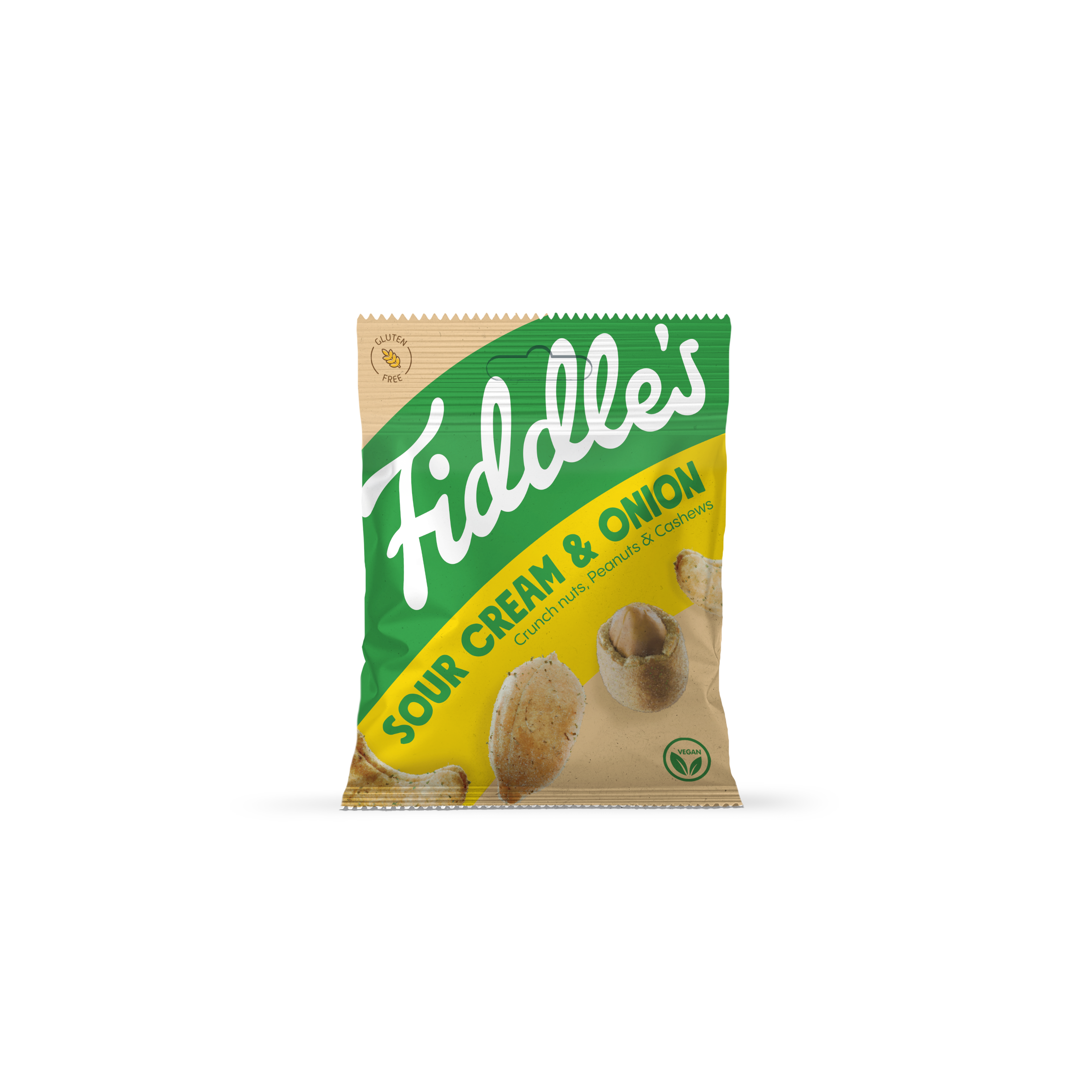 Peanuts & Cashews - Sour Cream & Onion 16 G