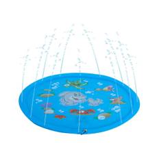 Farverigt børnebassin med springvand, 170 cm PVC