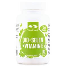 Q10 + Selen + Vitamin E, 60 kapsler