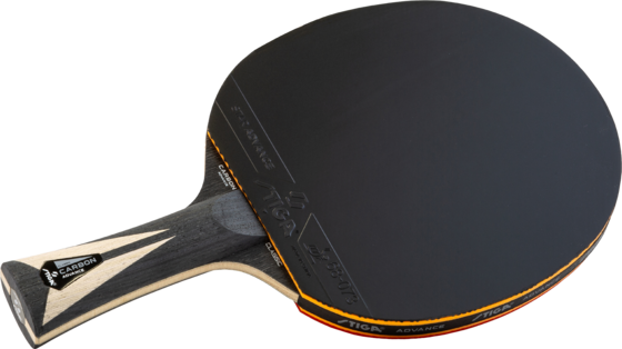 Stiga Bat Carbon Advance Bordtennisracket Black - master/concave