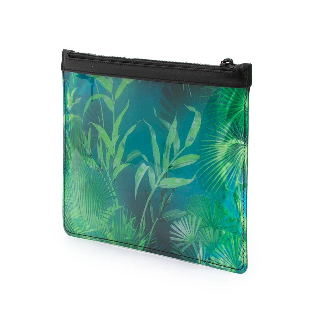Versace Vintage Clutch Stl. - Kuvertväskor Från Magasin - Green (L 17cm x W 25.50cm x D 0.20cm)
