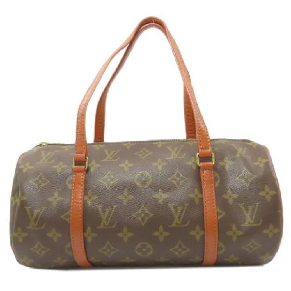 Louis Vuitton Vintage Pre-owned Papillon 30 Håndtaske - Vintage - Dame - Brun - ONE SIZE - Uld