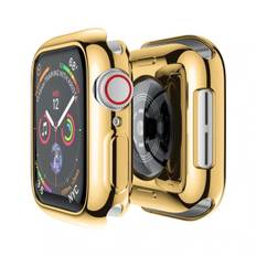 Fuld Apple Watch 4/5/6/7/SE Shell Screen Protector Gold 40mm