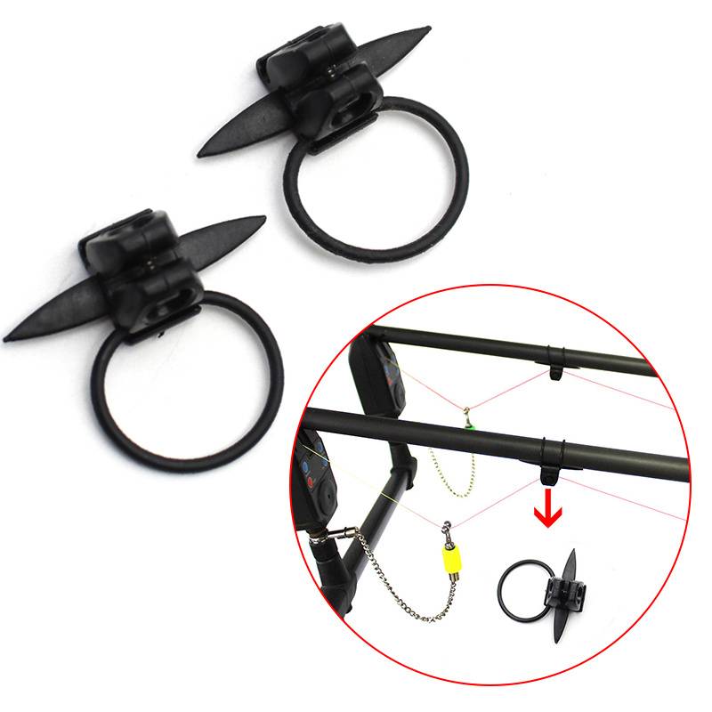 2pcs Carp Fishing Accessories Mini Line Clip Bobbin Fishing Alarm Indicator Carp Fishing Rod Terminal Tackle Equipment