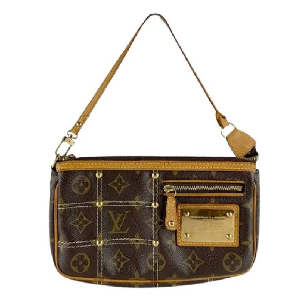 Louis Vuitton Vintage Pre-owned Pochette - Vintage - Dame - Brun - ONE SIZE - Uld
