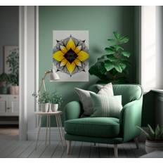 Blommiga mandala posters zen