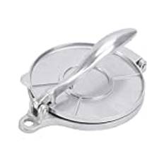 Gör-det-själv manuell bakverk press tillverkare panna aluminiumlegering majs tortillas pressverktyg långt handtag anti-rost för hem kök matlagning