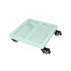 Bonsai Pedestal Moveble Flower Pot Tray With Wheel Base Universal Wheel Puls Flower Tray Bottom Bracket Roller Wheel Support Vase Display Stand (2 Pack)