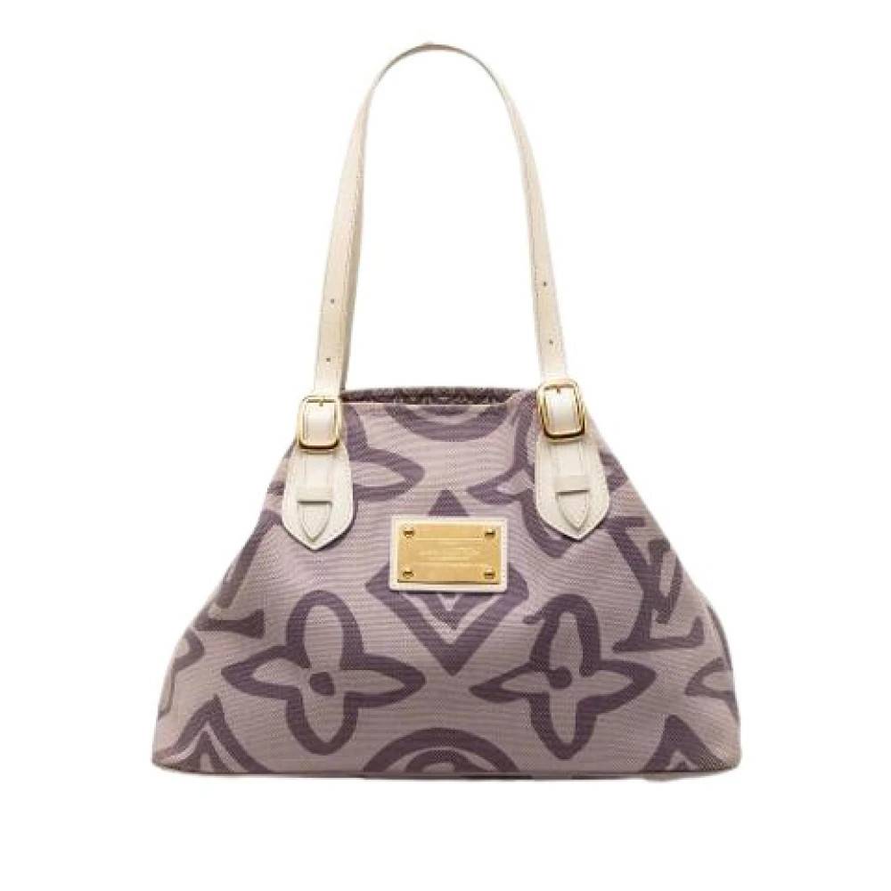 Louis Vuitton Vintage Pre-owned Tahitienne Cabas PM - Vintage - Dame - Lilla - ONE SIZE - Læder