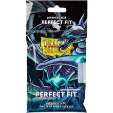Dragon Shield JAPANESE Size Perfect Fit Inner Sleeves [För Yu-Gi-Oh-kort]